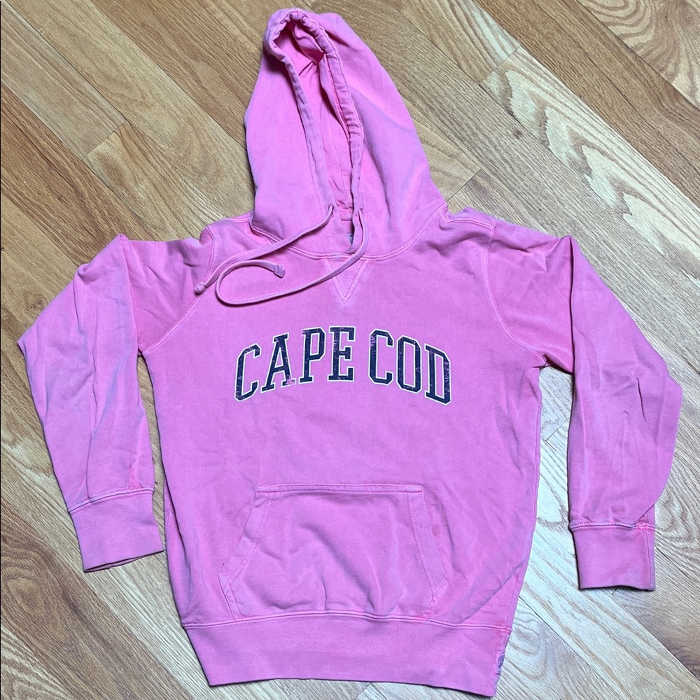 Cape Cod Pink Hoodie Sweater